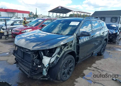 2020 GMC Terrain Fwd Slt z USA, uszkodzony, nr VIN 3GKALPEV2LL175404